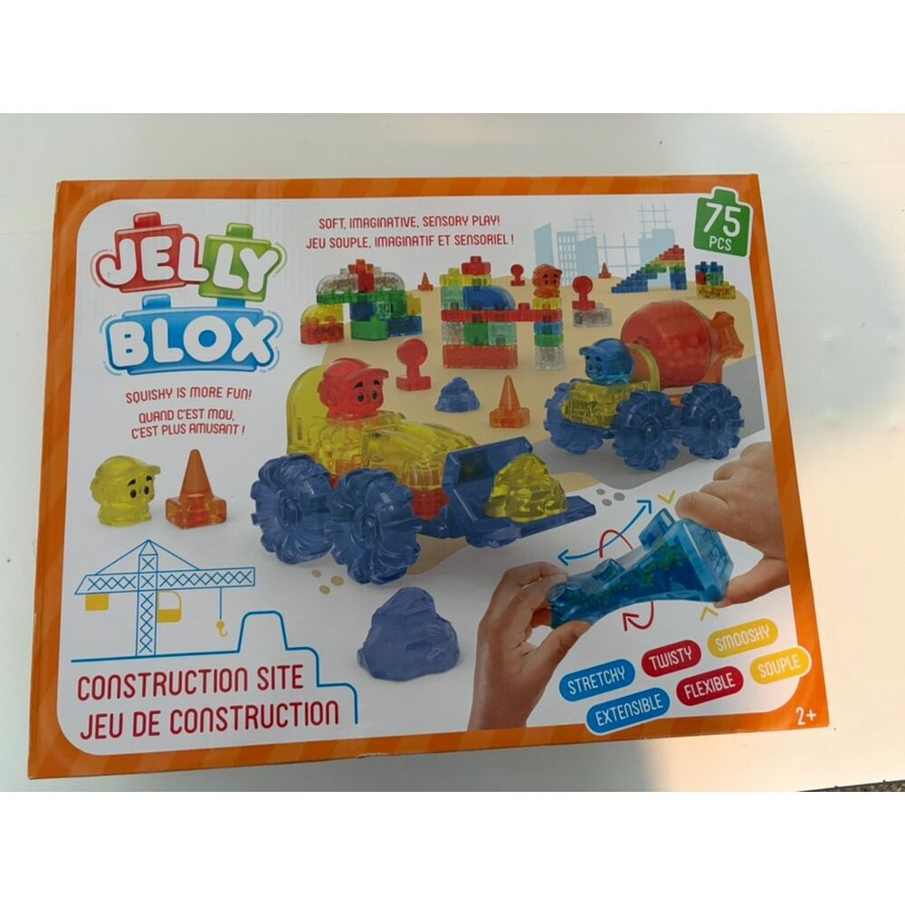 Jelly Blox Construction site set with 75 pieces
